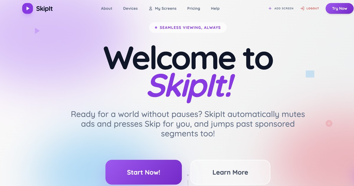 Made a web app that mutes/skips YouTube ads on smart TVs - not another browser extension